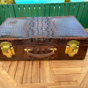 V01 - Valigia in coccodrillo